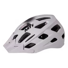 Casco Bicicleta Mtb Enduro Mti Street 3 + Luz Trasera M Color Gris Talle T.u