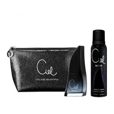 Perfume Mujer Ciel Noir Edt 50ml + Deo + Neceser Set