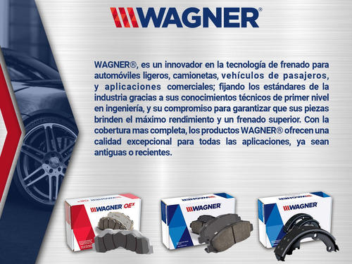 Balatas Semimetalicas Del Wagner Ford F800 V8 7.0l 97 A 98 Foto 3