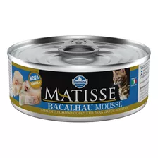 Alimento Umido P/gato Matisse Mousse Bacalhau 85g