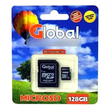 Microsd 128 Gb Con Adaptador Sd Clase 10 Hfc1 Cámaras Global