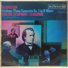 Lp Disco Brahms - Piano Concerto No. 1 In D Minor, Op. 15