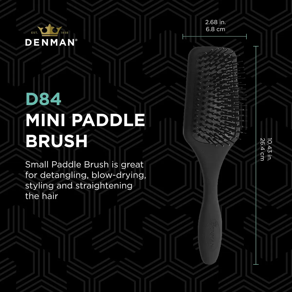 cepillo denman power paddle-0