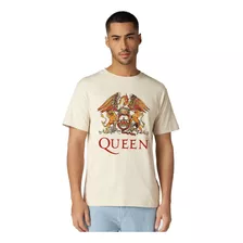 Playera Queen Logo Color Jaspeado