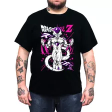 Camiseta Dragonball Z Freeza Plus Size - Tamanho Grande Xg