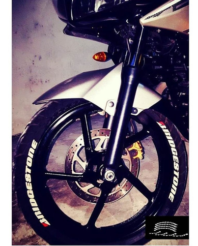 Letras Para Llanta Bridgestone Kawasaki Yamaha Vento 600cc  Foto 9