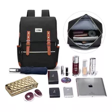 Joyhill Mochila Vintage Para Laptop Para Hombres Y Mujeres,