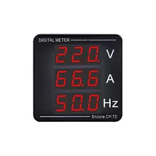 Voltimetro Amperimetro Digital Ac/50-500v 120a 10-99,9 Hz