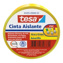 Cinta Aislante 10mx19mm Amarillo