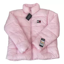 Casaco Feminino Térmico Puffer Rosa Original Tommy Hilfiger