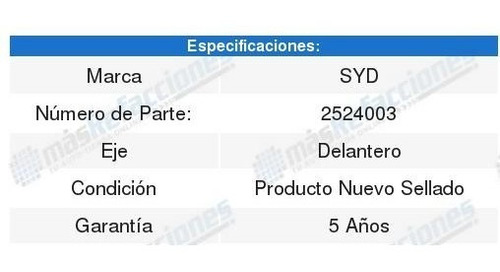 Base Amortiguador Syd Suzuki Sx4 06 A 14 Foto 2