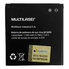 Flex Carga Bateria Multilaser Bcs099 E Lite P9099 Original