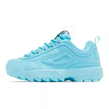 Tenis Fila Disruptor Ii Premium Azul Urban Wn 5xm01763-400