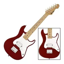 Guitarra Infantil Strato Jr Vermelha Metalica Phx Ist-h Mrd
