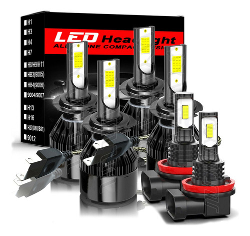 Kit De Luz Alto/bajo H7 H11 Led For Hyundai Sonata Tucson Hyundai Azera