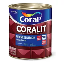 Tinta Coralit Esmalte Brilho - 900ml - Coral Escolha A Cor