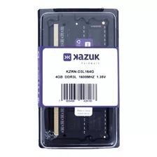 Memória Ram Color Preto 4gb 1 Kazuk Kzrn-d3l164g