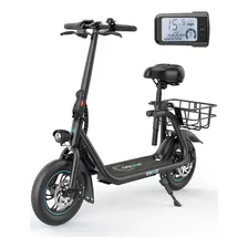 Gyroor Scooter Electrico Con Asiento, Potente Motor De 450 W