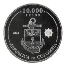Moneda Batalla Naval Del Lago Marcaibo 10000 Conmemorativa 