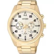 Relógio Masculino Citizen Analógico Dourado Quartz Tz30795g