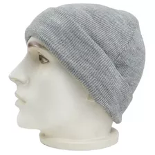 Gorro Touca Lenhador Marinheiro Canelada Adulto Cinza Mescla