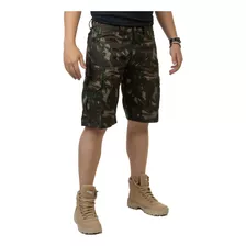 Bermuda Masculina Cargo Exército 8 Bolsos Militar Use Tático