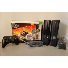 Xbox 360 Slim Ou Super Slim Original, Com 1 Controle E Kit Disney Infinity 3.0