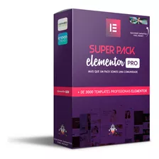 Elementor Pro + De 3000 Templates Profissional + Brindes