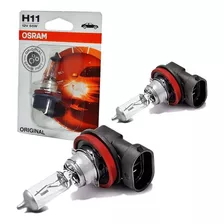 Par 2 Lampada Comum H11 12v 55w Halogena Original Osram