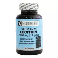 Lecitina De Soya 1200mg Americana Pura Nutrifit