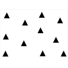 Adesivos De Parede Quarto Infantil Adulto 200 Triangulos 4cm
