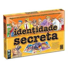 Jogo De Tabuleiro Identidade Secreta Grow