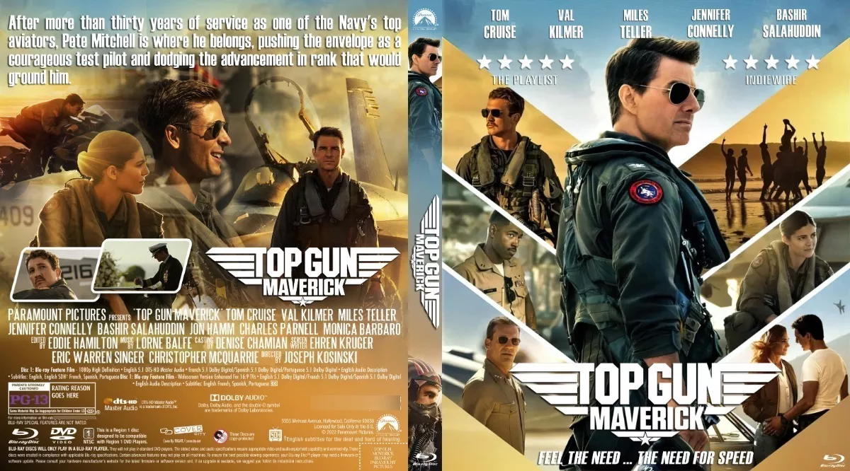 Top Gun Maverick 2022 En Bluray. Audio Ing/esp. Lat 5.1