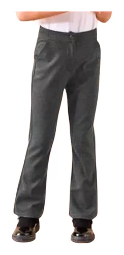 Tercera imagen para búsqueda de pantalon escolar gris