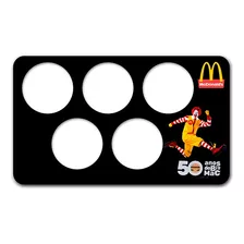 Display Expositor Para Moedas Macdonalds 50 Anos Do Big Mac