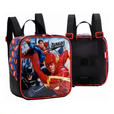 Lancheira Batman Superman Bolsa Térmica Escolar Infantil