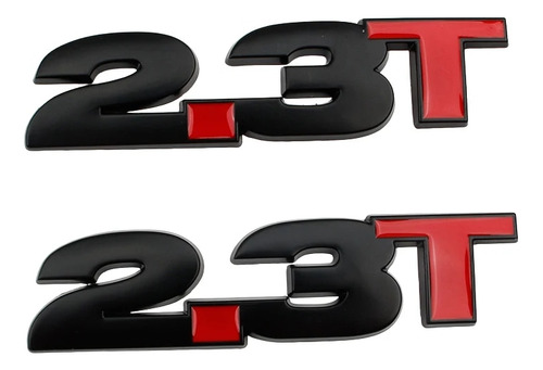 3d Metal 2.3t Insignia Pegatina Para Compatible Con Ford Foto 5