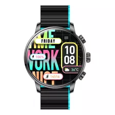 Smartwatch Kieslect Kr2 Negro Llamadas Y Correa Adicional Diseño De La Correa Mesh