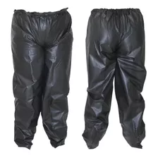 Calça Para Capa De Chuva Pvc Moto Motoqueiro 