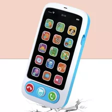 Smartphone Celular De Brinquedo Musical Educativo Azul