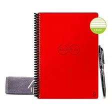 Cuaderno Reutilizable Inteligente Rocketbook Con Forro
