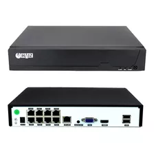 Nvr Gravador Digital Poe Uhd 4k P/ 08 Câmeras Ip Onvif Haiz