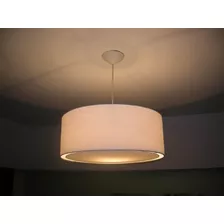 Lampara Colgante Tambor 40 Cm * Fabrica. Aptas Para Led.