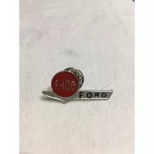 Pin F100 Ford Pick Up Logo Lateral No Escudo