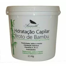 Máscara Hidratação Broto De Bambu Aramath Cosméticos 3,5kg