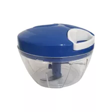 Processador Triturador De Alimentos Manual Azul 500ml