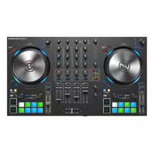 Controlador Dj Native Instruments Traktor Kontrol S3 Preto Da 4 Canais