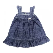 Vestido Infantil Look Jeans Chamego