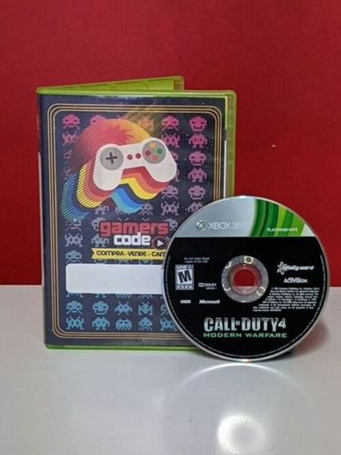 Call Of Duty 4 Modern Warfare Xbox 360 S/c Gamers Code*