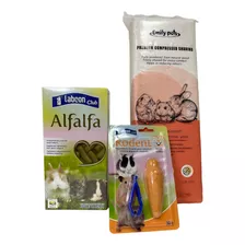 Alfalfa Alimento P/roedores + Viruta + Bloque Proteico